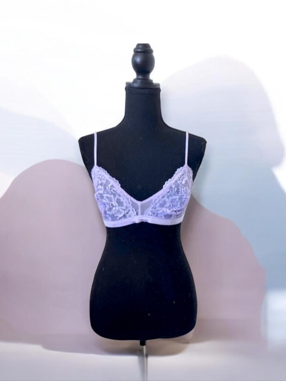 Savage X Fenty Lavender Lace Bralette S